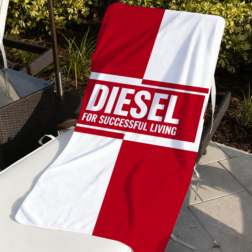 Yoga Fitness Brand - Fashion D-Diesel-ES Brand Logo Towel Quick