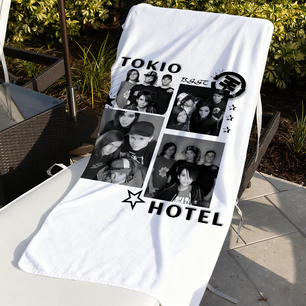 Yoga Fitness Music - Rock Band T-Tokio Hotel Logo Music