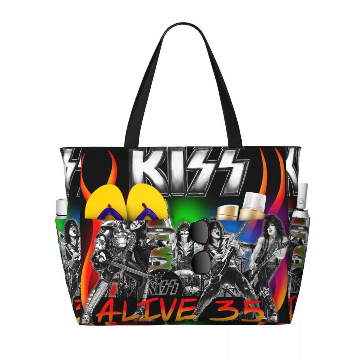 Yoga Fitness Music - Heavy Metal Rock Music Band Kiss