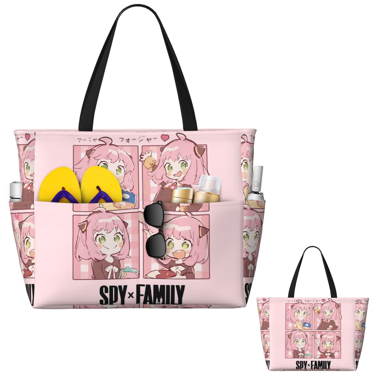 Spy X Family Anya Forger Beach - Yoga Fitness Tote incelemesi ve fiyatı