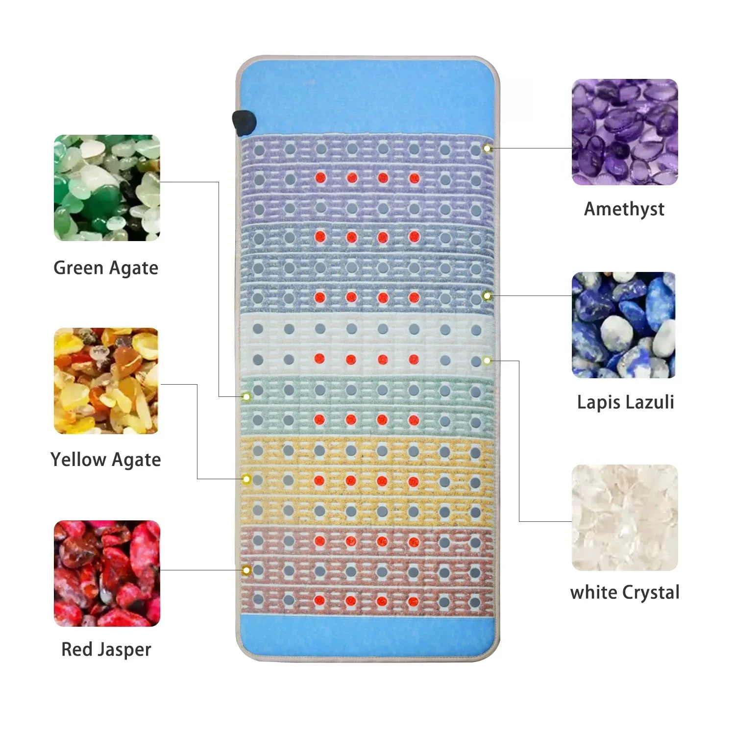 Reliable Natural Crystal Mat R - Oxygen Yoga & Fitness University Village incelemesi ve fiyatı