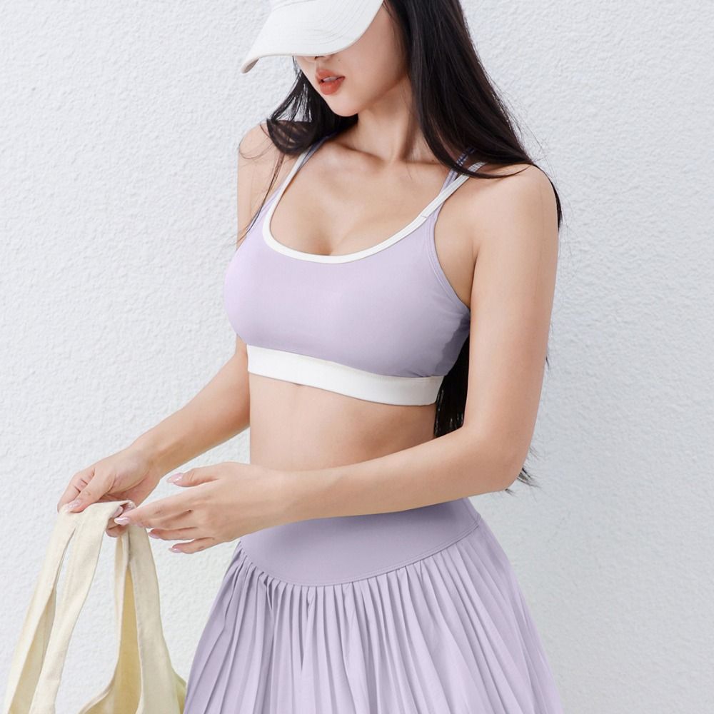 Cross Belt Seamless Sports Bra - Fitness Yoga Youth incelemesi ve fiyatı