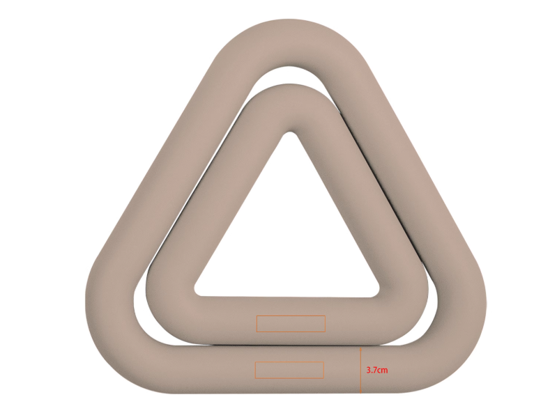 Triangle Iron Ring Yoga Weight - Yoga Fitness Exercises incelemesi ve fiyatı