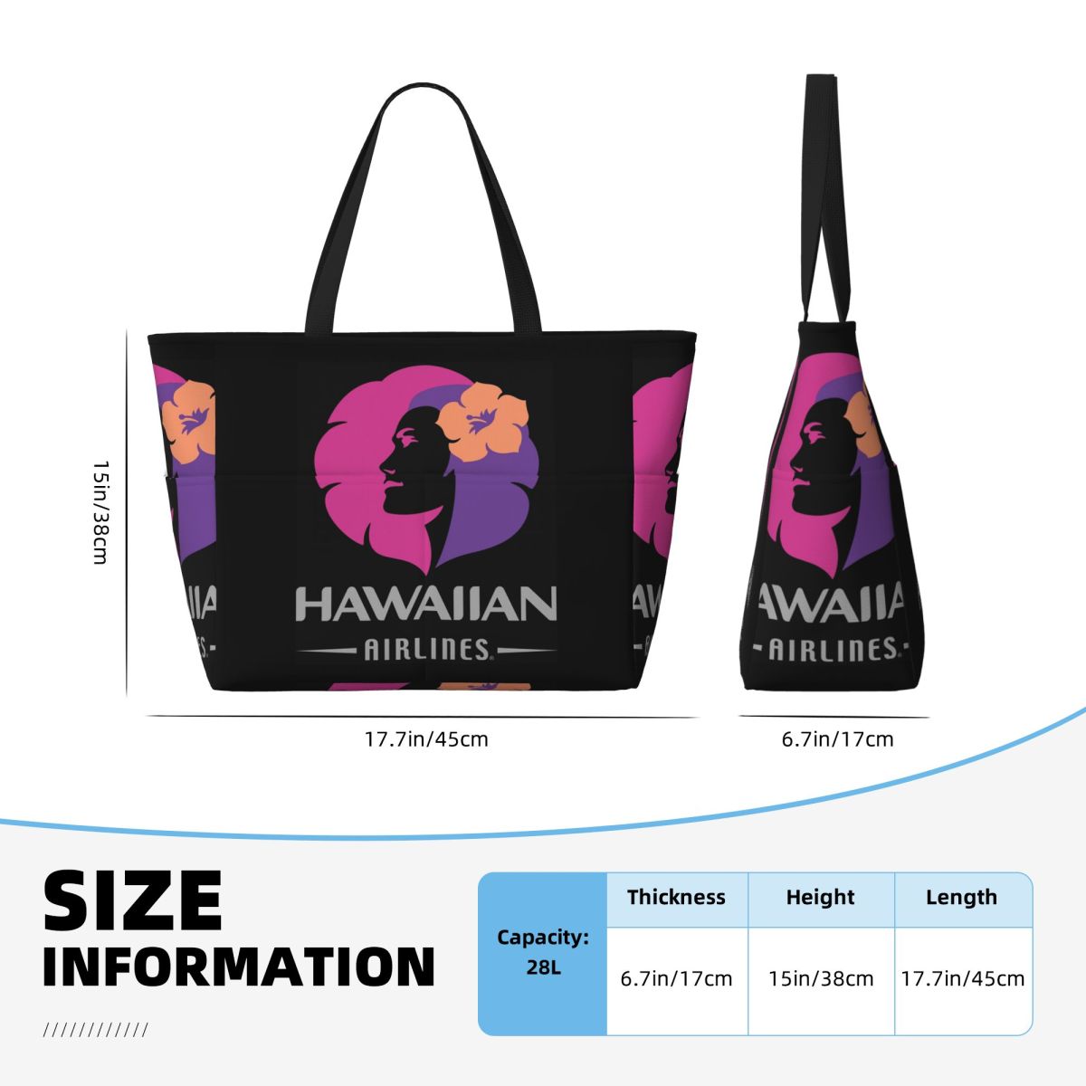 Hawaiian Airlines Herc Travel  - Yoga Fitness Tote incelemesi ve fiyatı