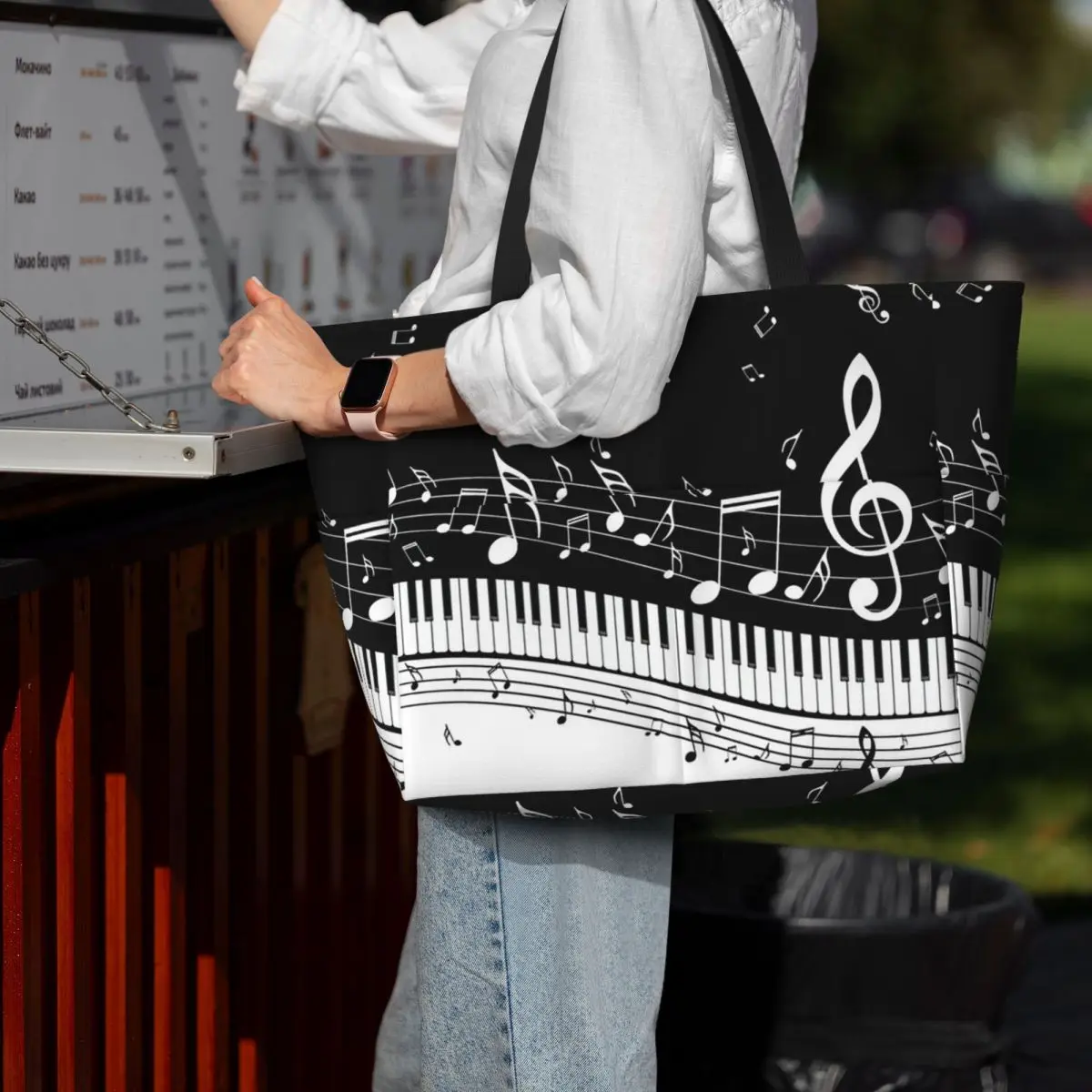 Abstract Piano Keys With Music - Yoga Fitness Music incelemesi ve fiyatı