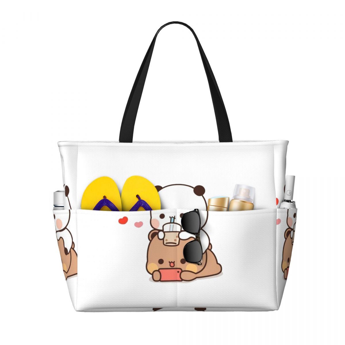 Bear And Panda Bubu Dudu Ballo - Yoga Fitness Tote incelemesi ve fiyatı