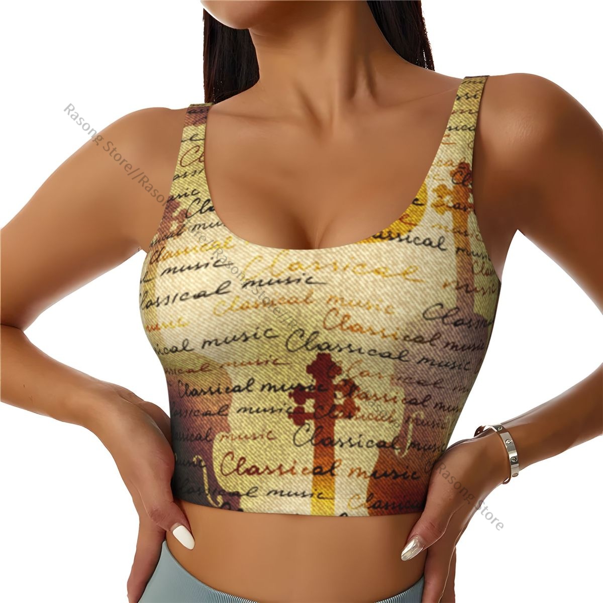 Sports Bra Women Running Yoga  - Yoga Fitness Music incelemesi ve fiyatı