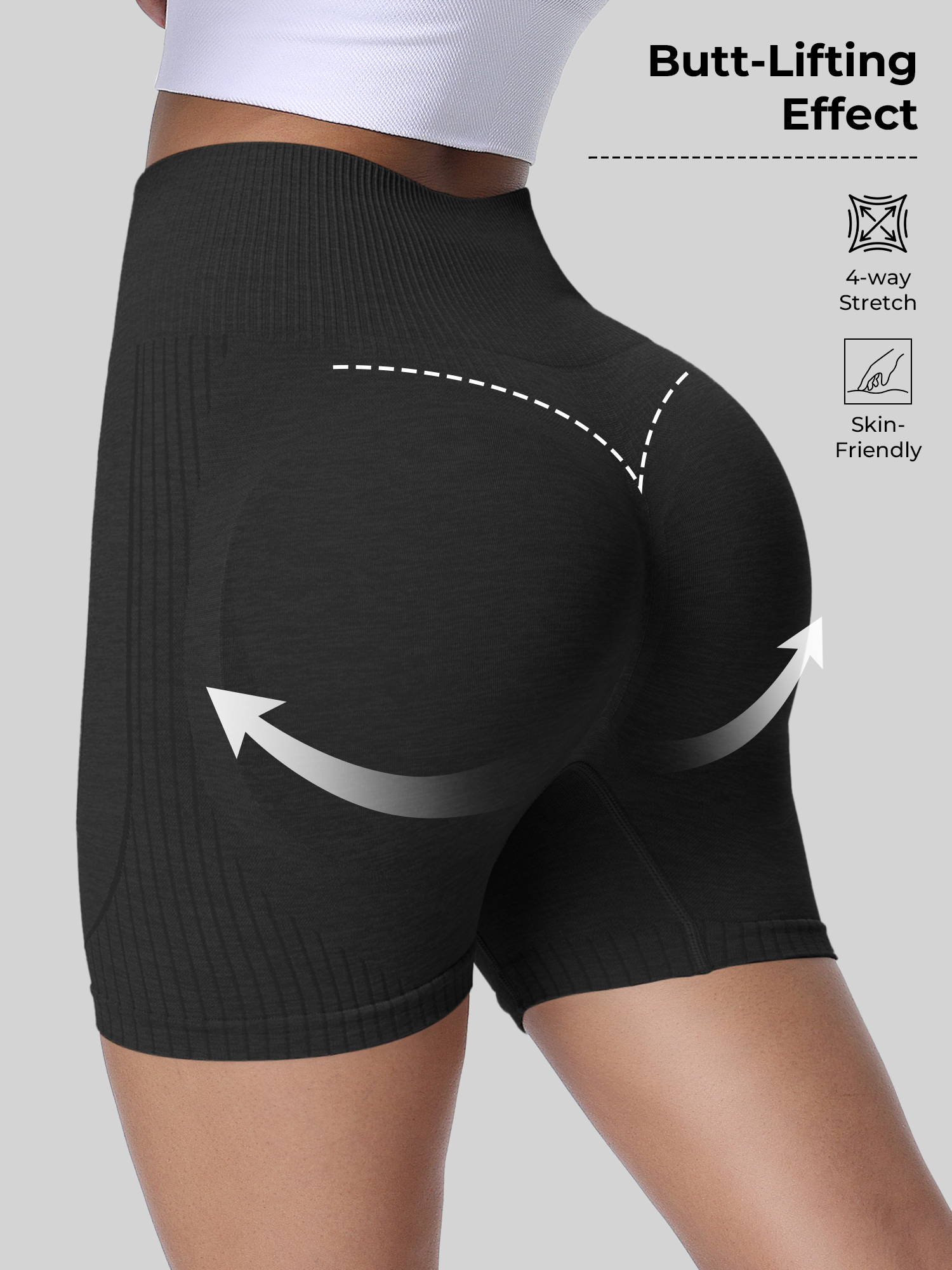 High Waist Elastic Yoga Shorts - Yoga Fitness Class incelemesi ve fiyatı