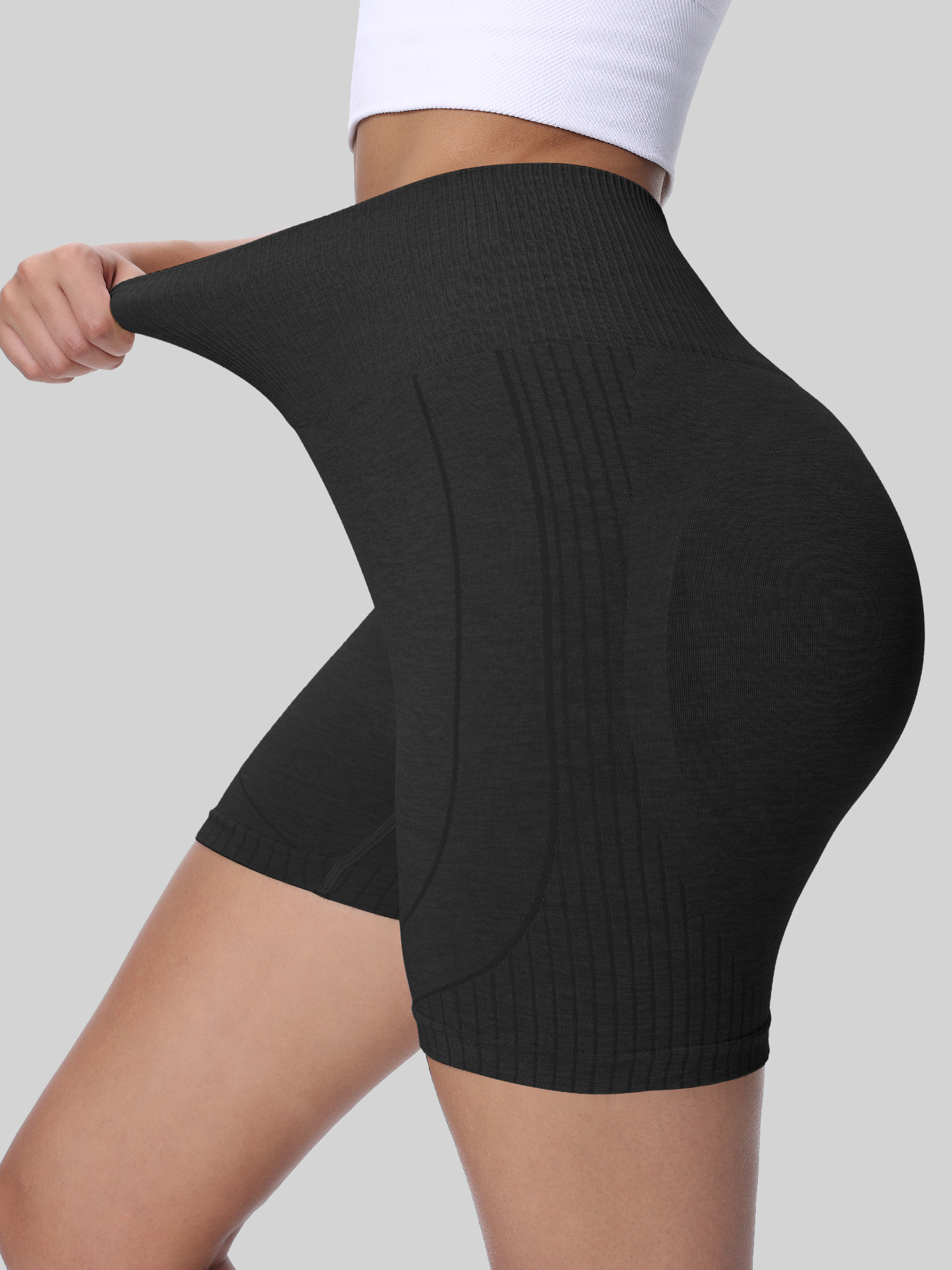 High Waist Elastic Yoga Shorts - Yoga Fitness Class incelemesi ve fiyatı