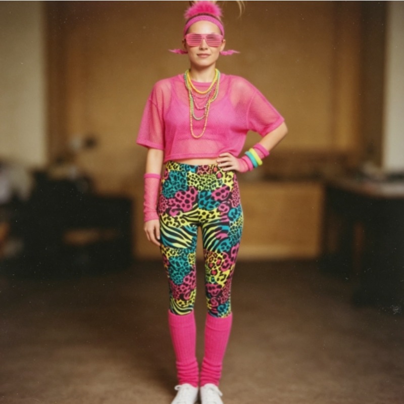 1980s Retro Dance Party Wear B - Yoga Fitness Holiday incelemesi ve fiyatı