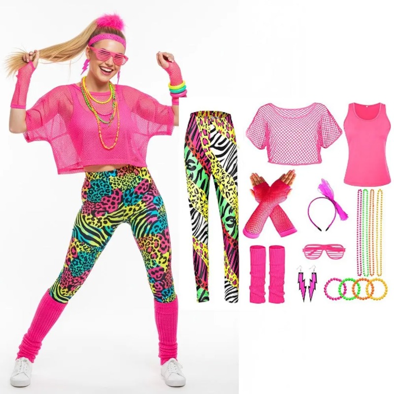 1980s Retro Dance Party Wear B - Yoga Fitness Holiday incelemesi ve fiyatı