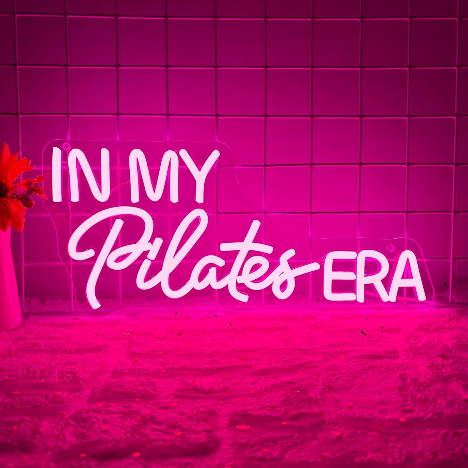 In My Pilates Era Neon Sign Di - Yoga Fitness Rooms incelemesi ve fiyatı