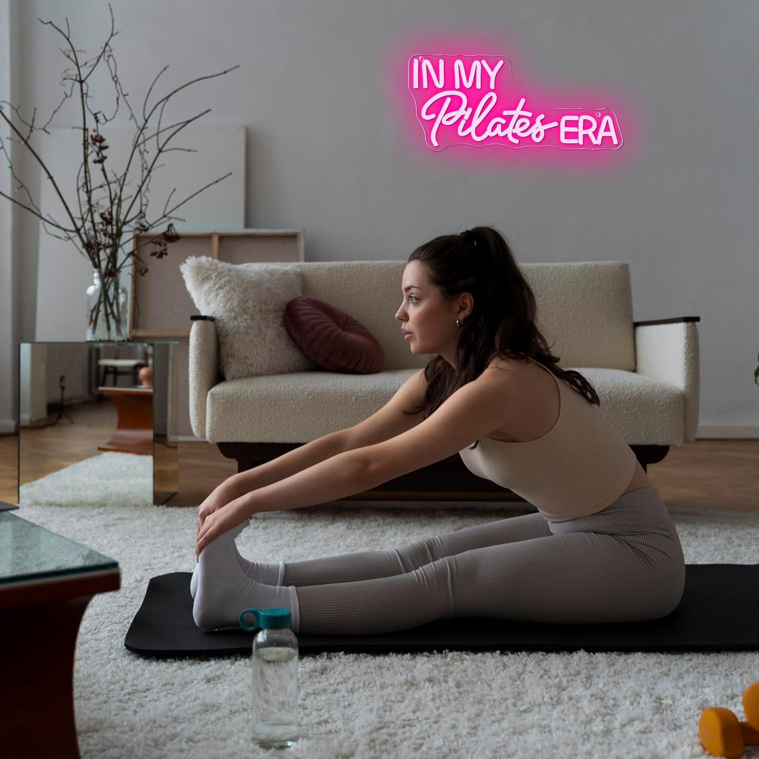 In My Pilates Era Neon Sign Di - Yoga Fitness Rooms incelemesi ve fiyatı