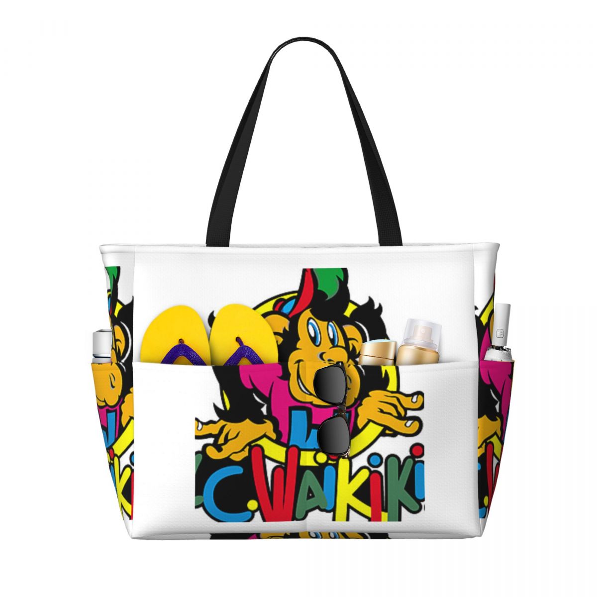 Monkey Lc Waikiki Singe Beach  - Yoga Fitness Tote incelemesi ve fiyatı