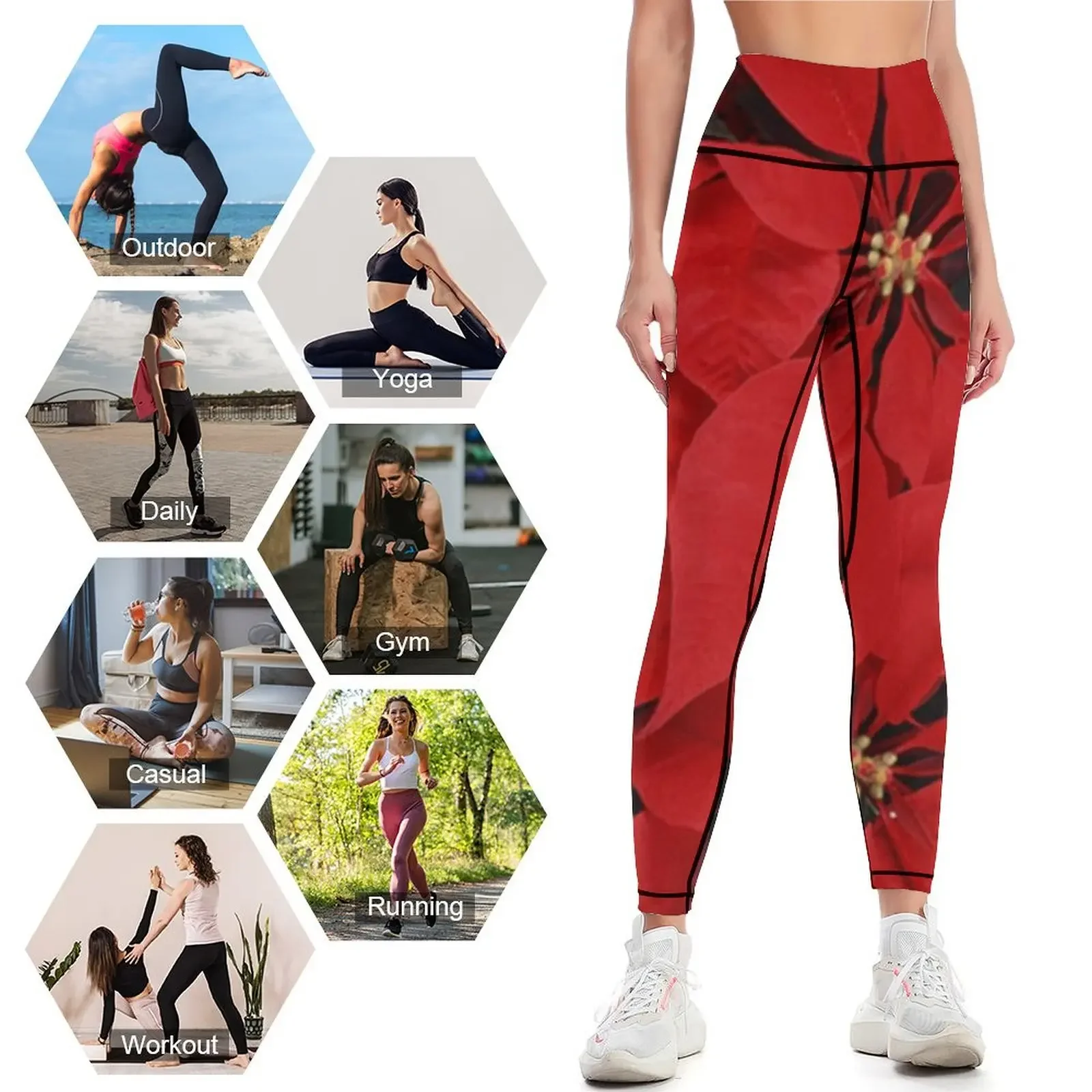 Poinsettias for Christmas, hol - Yoga Fitness Holiday incelemesi ve fiyatı
