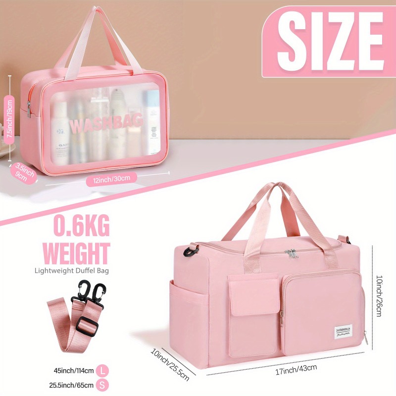 Large Capacity Travel Duffel B - Yoga Fitness Tote incelemesi ve fiyatı
