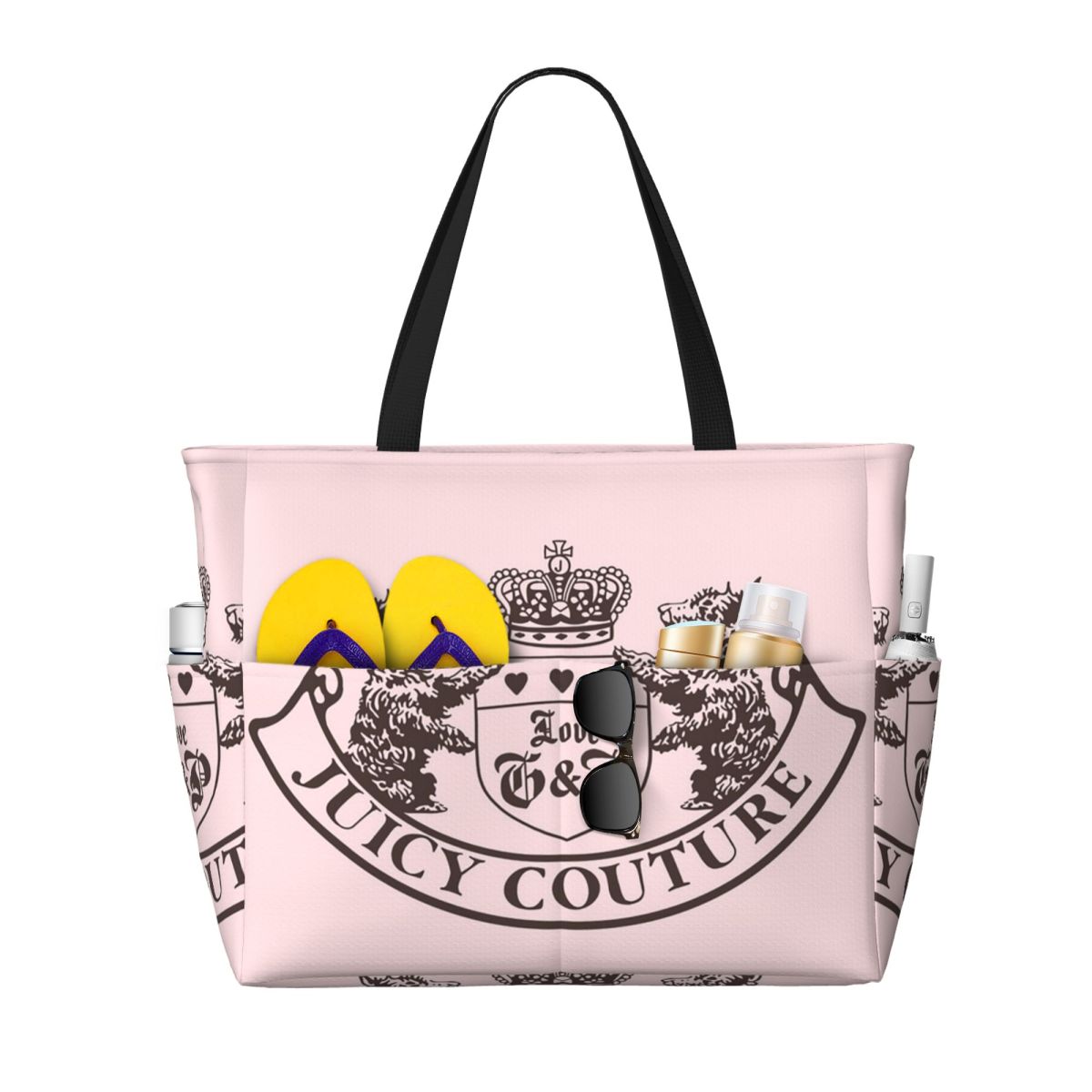 Y2k Juicy Couture Crest Beach  - Yoga Fitness Tote incelemesi ve fiyatı