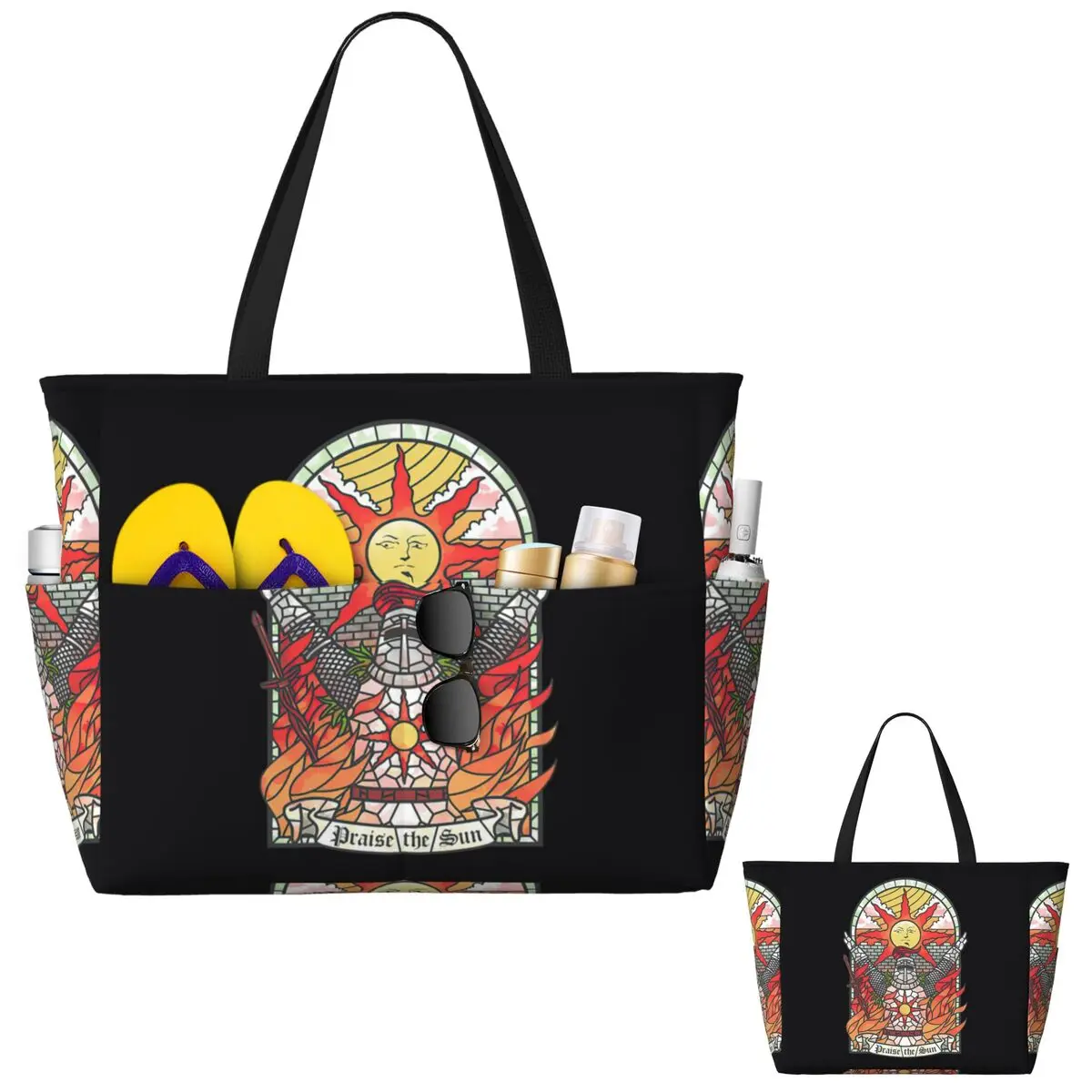 Dark Soul Praise The Sun Beach - Yoga Fitness Tote incelemesi ve fiyatı