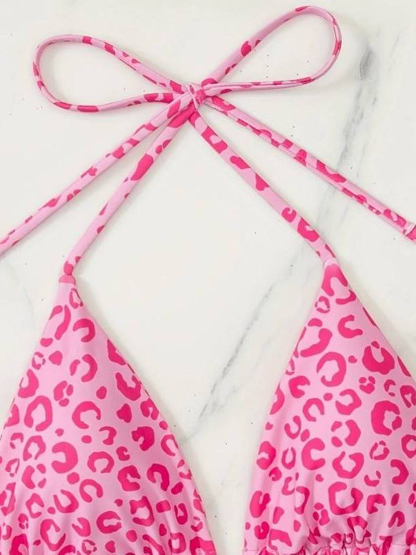 2026 New Pink Leopard Print Bi - Yoga Fitness Brand incelemesi ve fiyatı