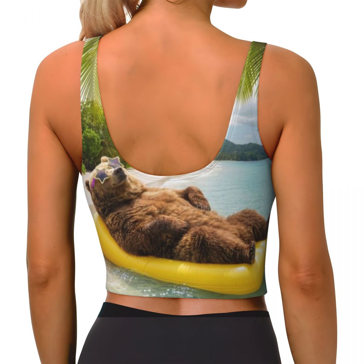 Color Block Yoga Top Grizzly B - Yoga Fitness Holiday incelemesi ve fiyatı