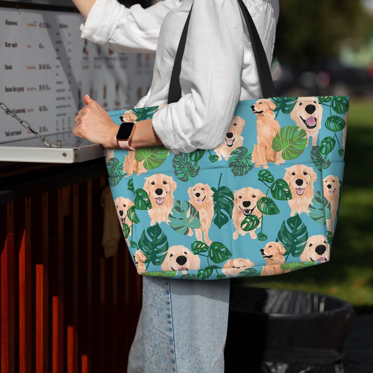 Golden Labrador Retriever Dog  - Yoga Fitness Tote incelemesi ve fiyatı