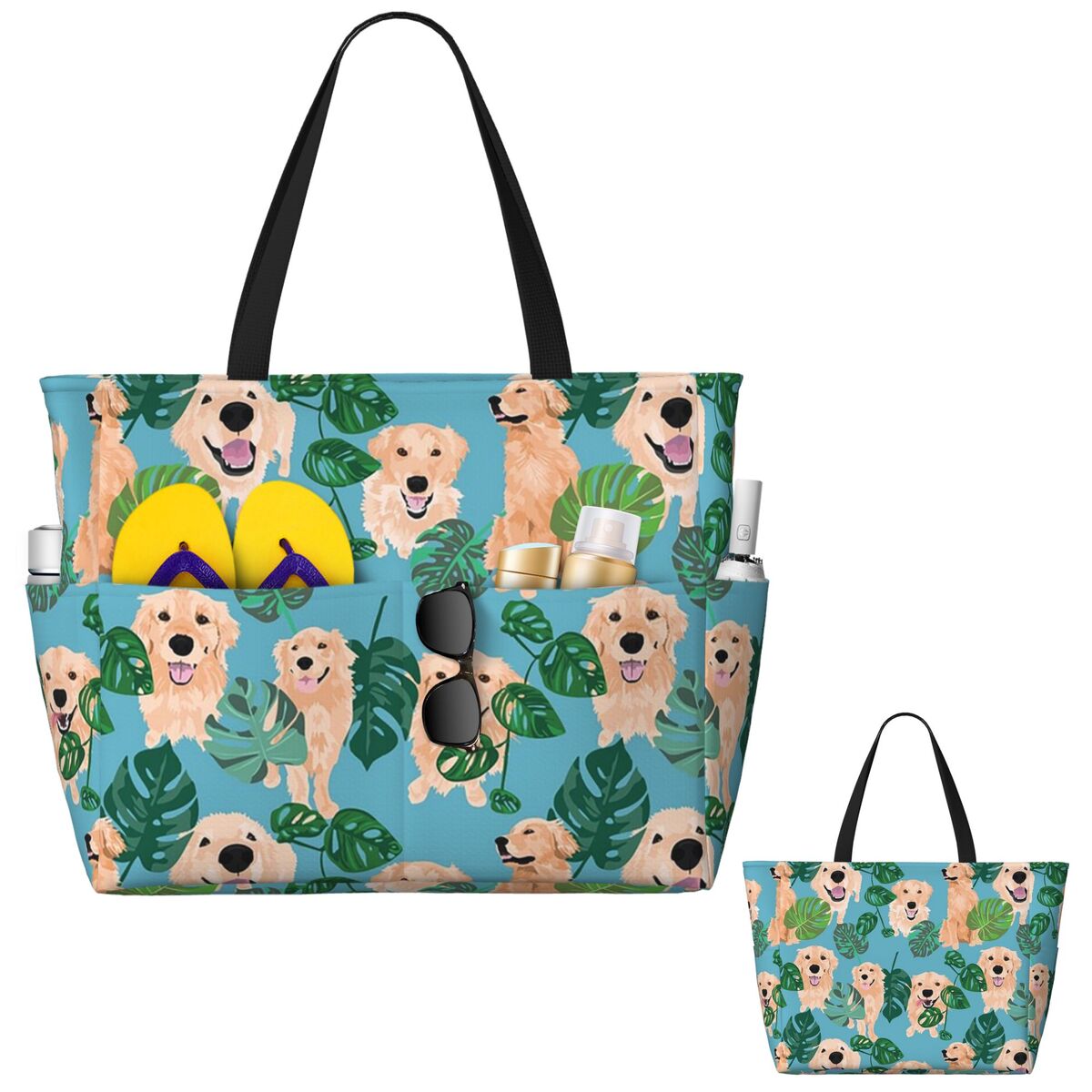 Golden Labrador Retriever Dog  - Yoga Fitness Tote incelemesi ve fiyatı