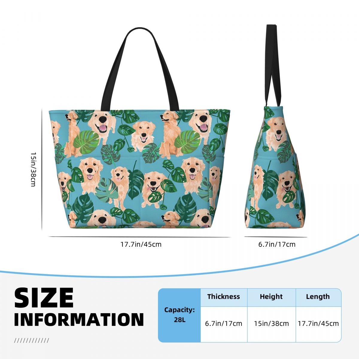 Golden Labrador Retriever Dog  - Yoga Fitness Tote incelemesi ve fiyatı