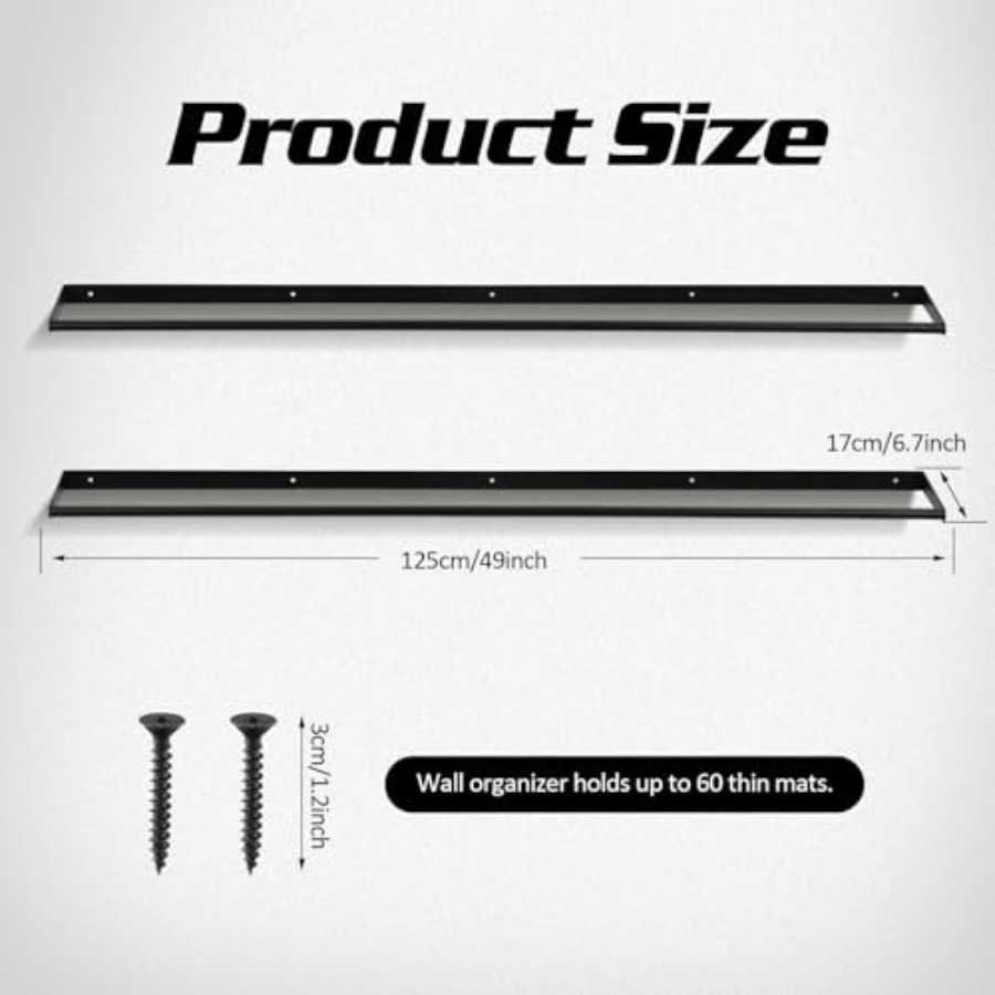 49 x 7 x 2 Yoga Mat Holder Han - Yoga Fitness Class incelemesi ve fiyatı