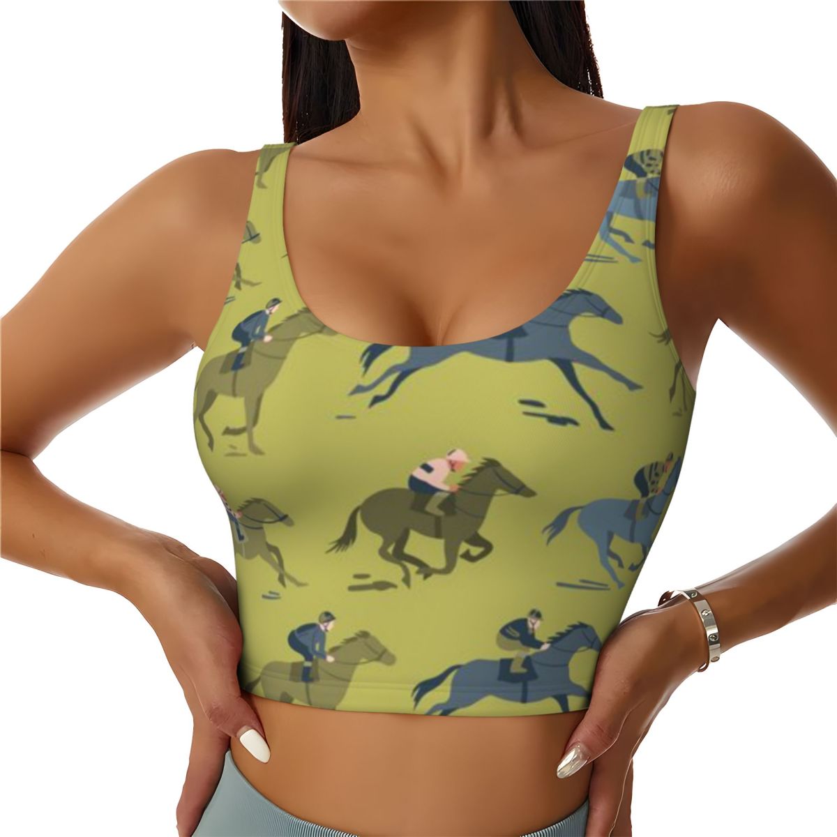 Maternity Yoga Top Horse Race  - Yoga Fitness Class incelemesi ve fiyatı