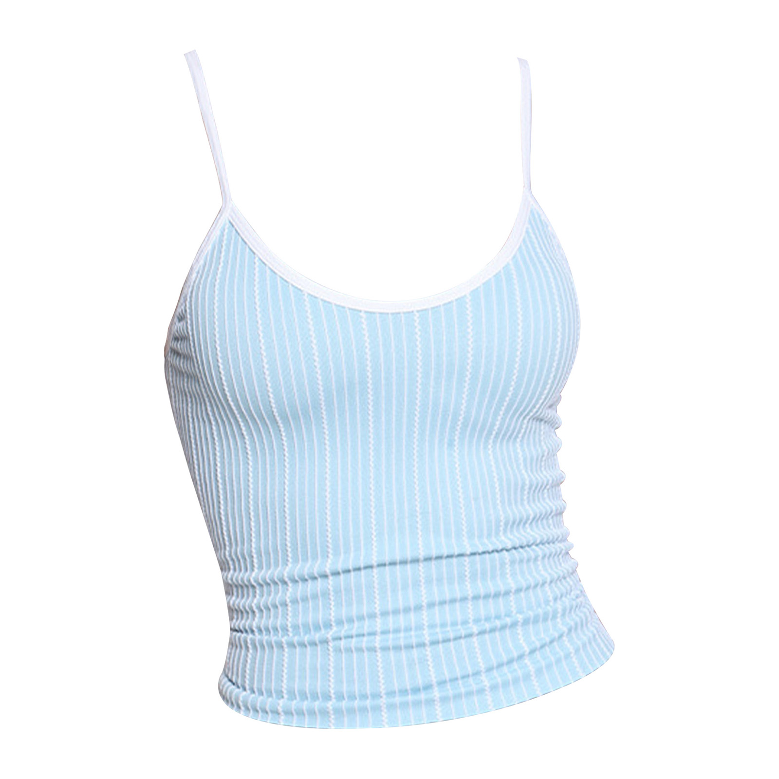 Women U Neck Striped Adjustabl - Yoga Fitness Exercises incelemesi ve fiyatı