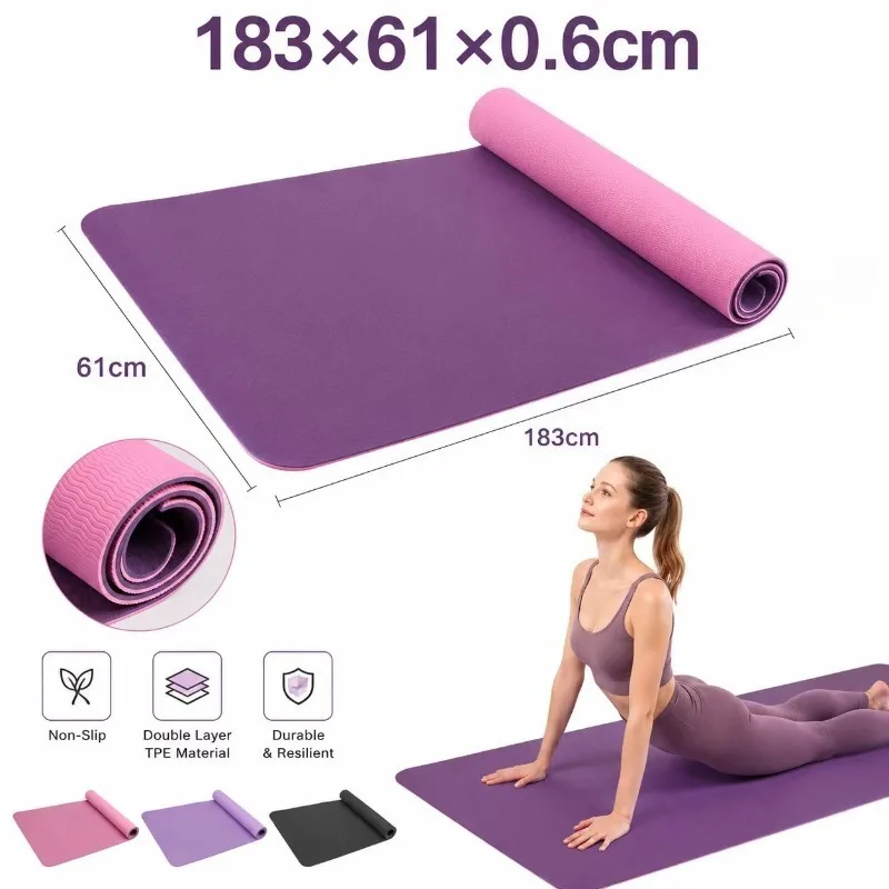 Yoga Mats Anti-slip Sport Fitn - Yoga Fitness Exercises incelemesi ve fiyatı