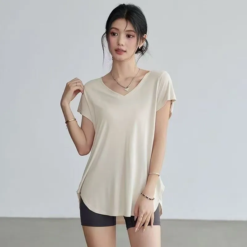 Women's Slimming Round Neck Yo - Yoga Fitness Exercises incelemesi ve fiyatı