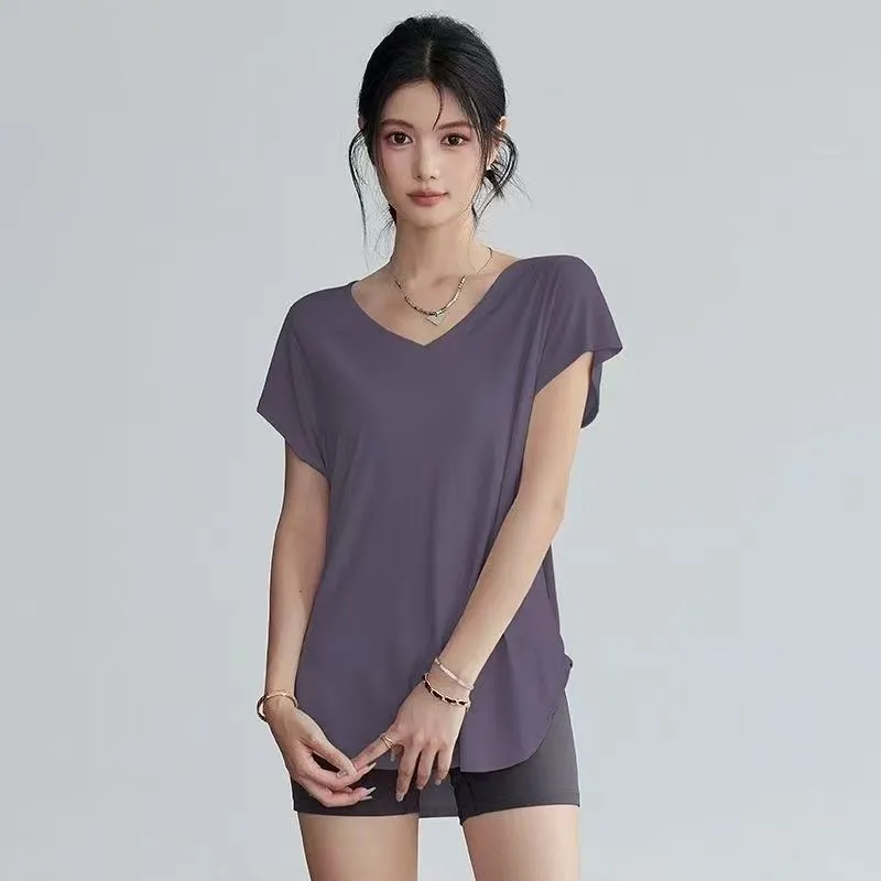 Women's Slimming Round Neck Yo - Yoga Fitness Exercises incelemesi ve fiyatı